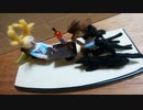 【第12回東方ニコ童祭】早鬼組長と八千慧組長とその他もろもろをフェルトなどで作ってみた（後編）