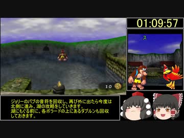 （ゆっくり実況）バンジョーとカズーイの大冒険2  100％RTA　05:20:04　Part4