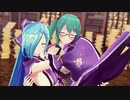 【アイドル部MMD】神楽すずとヤマトイオリで ダンスダンスデカダンス