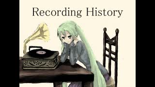 【初音ミク】Recording History【オリジナル】