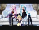 【MMD】　ライアーダンス　【初音ミク・鏡音リン・巡音ルカ】