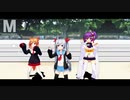 【MMD】ダダダダ天使【天神子兎音＆エル＆おーちゃん】