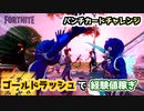 【フォートナイト】ソリッドゴールドでパンチカード経験値ゲット！