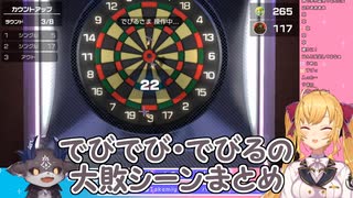 【世界のアソビ大全51】でびでび・でびるの大敗シーンまとめ【にじさんじ切り抜き】