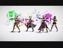 【#ハニストMMD】ハニーストラップがやってきたぞっ