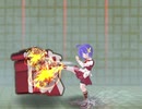 宇女原強子・格ゲー動画＿ブーストキャンセル＞追い打ちコンボ