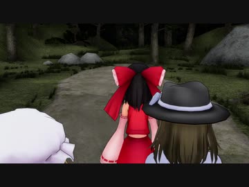 【第12回東方ニコ童祭】秘封俱楽部が幻想入りするだけの動画　２