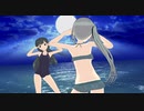 【MMD艦これ】水着の朝潮と霞で魅せる「ライカ 」