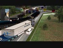 ETS2MP 地獄の町「デュースブルク」　整備場から最寄りのスタンドまで混雑時にドライブ