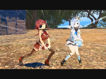 【3D化】宝鐘マリンの例の動きを真似する3D天音かなた【ホロライブ切り抜き】