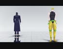 【ジョジョMMD】承太郎とDIOでBlack And Yellow(おまけ付き)
