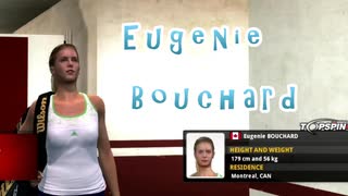 Eugenie Bouchard （ウージニー・ブシャール）カナダ出身の女子プロテニス選手