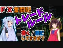 【FX】トレードルール 書く読むしてますか？【VOICEROID解説】