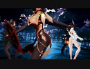 【MMD】萌王 kangxi トリオでLambda Driver 腰ふりダンスリスペクトダンス