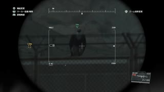 【METAL GEAR SOLID5】隠密行動苦手なうちですがMGS5やってみる！【パート７】その３