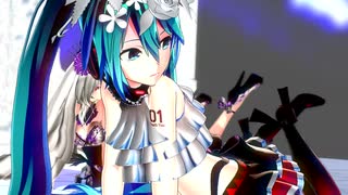 【MMD】「アブラカダブラ」をへそ出しミクさんが踊ってみた with テト＆ハク【GARNiDELiA】