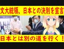 【韓国の反応】日本とは別の道を行く！文大統領、日本との決別を宣言【世界の〇〇にゅーす】