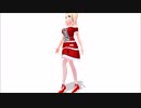 【MMD】VRoid Victoria Rubin ヴィクトリア・ルービン 赤ドレス Sexy Walk