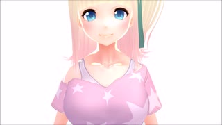 【MMD】甘えん坊なヴィクトリア・ルービン  水着トップスが可愛くて出掛けられない