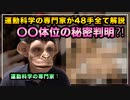 【体位】48手全てを運動科学者が解説【正常位】