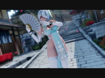 [MMD]HAKU China Princess (弱音ハク) - 寄明月
