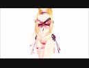 【MMD】TDA Kimono Bikini Lily Sexy Walk