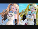 【MMD】物理シェーダー対決 [ikPolishShader] VS [Ray-MMD] 『好き！雪！本気マジック』