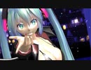 【MMD】Tda式改変小悪魔ミク(水着)・ドーナツホール☆【高画質/60FPS】