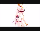 【MMD】TDA Kimono Bikini Neru Sexy Walk