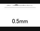 【初音ミク】0.5mm【オリジナル】