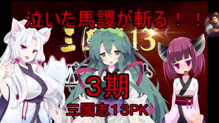 泣いた馬謖が斬る！！３期　三國志１３PK編