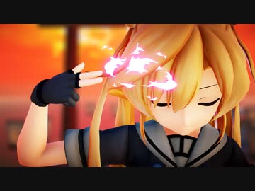 【MMD艦これ】あたしの漢字、覚えてくれました？　書いてみて。
