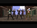 【MMD文アル】チャンバラジョニー【鞭文豪】