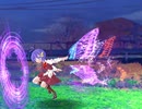 宇女原強子・格ゲー動画＿必殺技２種と実戦練習