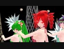 【重音テト　櫻花アリス】スノーマン【MMD】