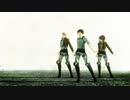 【進撃のMMD】ライムライト【エルヴィン・リヴァイ・ハンジ】