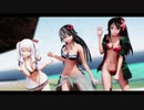 【MMD艦これ】榛名・天城・鹿島で「アンデットエネミー」【1080P】