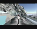 3D運転教室の山の上に乗ってみた。(おまけあり)