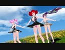 【重音テト　小春音アミ】春に一番近い街【MMD】