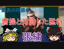 【ゆっくり三国志紹介】軍師賈詡と共に曹操を追い詰めた猛将「張繍」