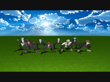 【MMD／ツイステ】2年生達によるソーラン節