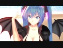 【MMD】Tda式改変小悪魔ミク(水着)で【砂の惑星】高画質/60FPS
