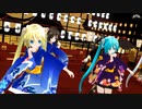 【MMD】 振袖ミニ袴あぴ５人で♪曼珠沙華♪ [1080P60fps]