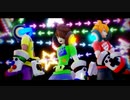 【MMDコンパス】WAVE【十文字アタリ with カラバリ1・2】