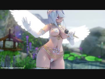 [MMD] HAKU Angel (弱音ハク) - 1/6 Out of the gravity