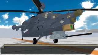 【MMDモデル配布】　Mi-28N Havoc