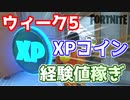 【フォートナイト】ウィーク5XPコインで経験値稼ぎ