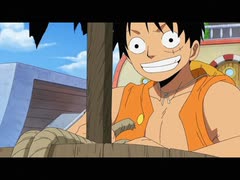 ワンピース スリラーバーク編 337 魔の海突入 霧に浮かぶ謎のガイコツ アニメ 動画 ニコニコ動画