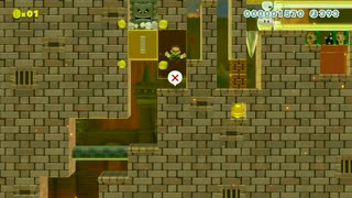 マリオメーカー２　実況　騙しコースが　くっっっそムズい