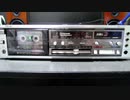 蘇生ジャンクカセットデッキ　自己録再テスト TEAC V-4RX ('82)